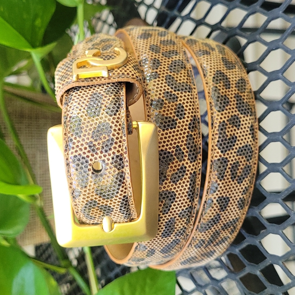 Diahann Leopard Belt